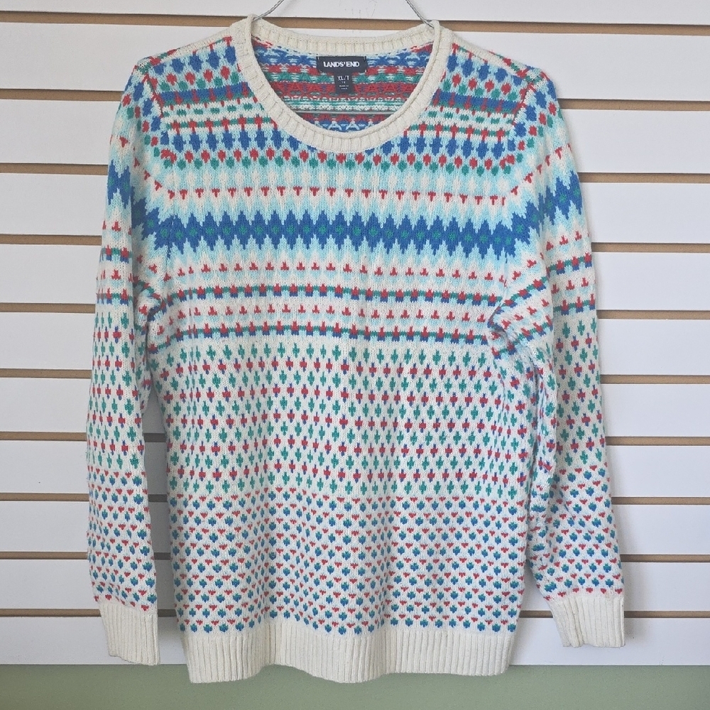 Lands End Knitted Sweater 18